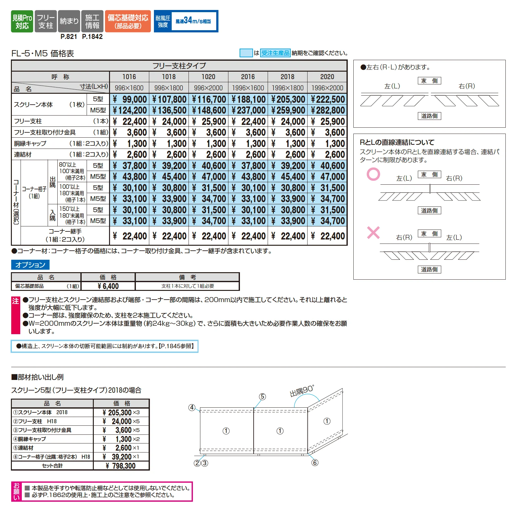 エルファード片面タイプ5型_価格_1