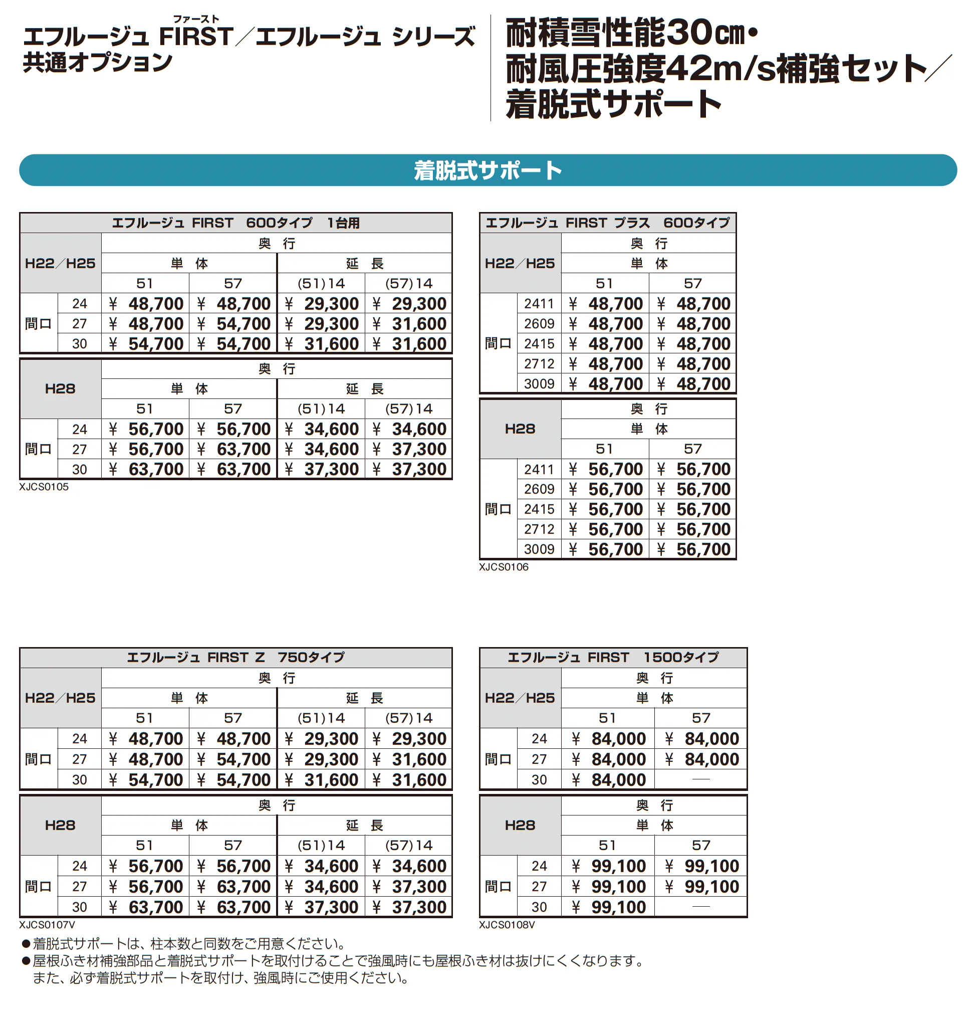 エフルージュ FIRST 600タイプ 1台用(単体/奥行延長)_価格_9