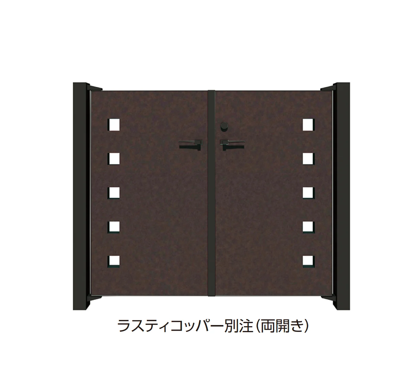 タカショーの「エバーアートボード門扉®︎ コマド【2025年版】」のサブ画像2
