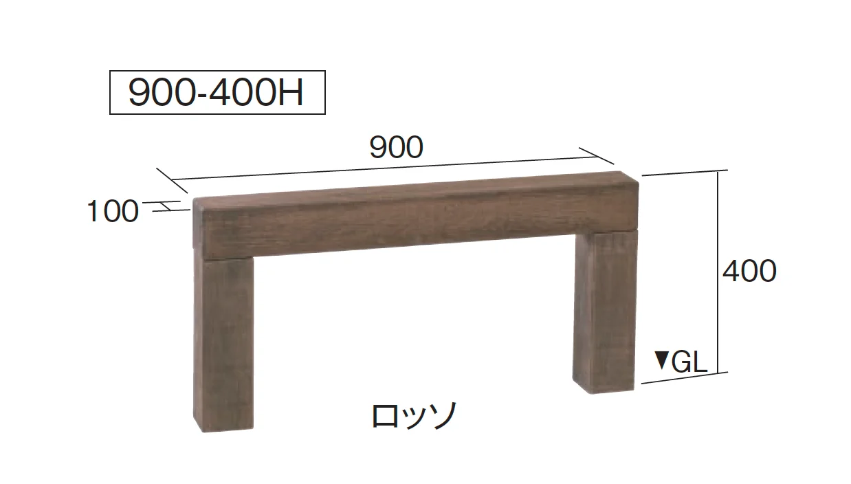 東洋工業の「ヴィンテージウッドベンチ」のサブ画像2