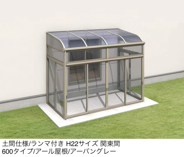 三協アルミの「晴れもようwith(土間仕様/ランマ付き H22サイズ 関東間)」