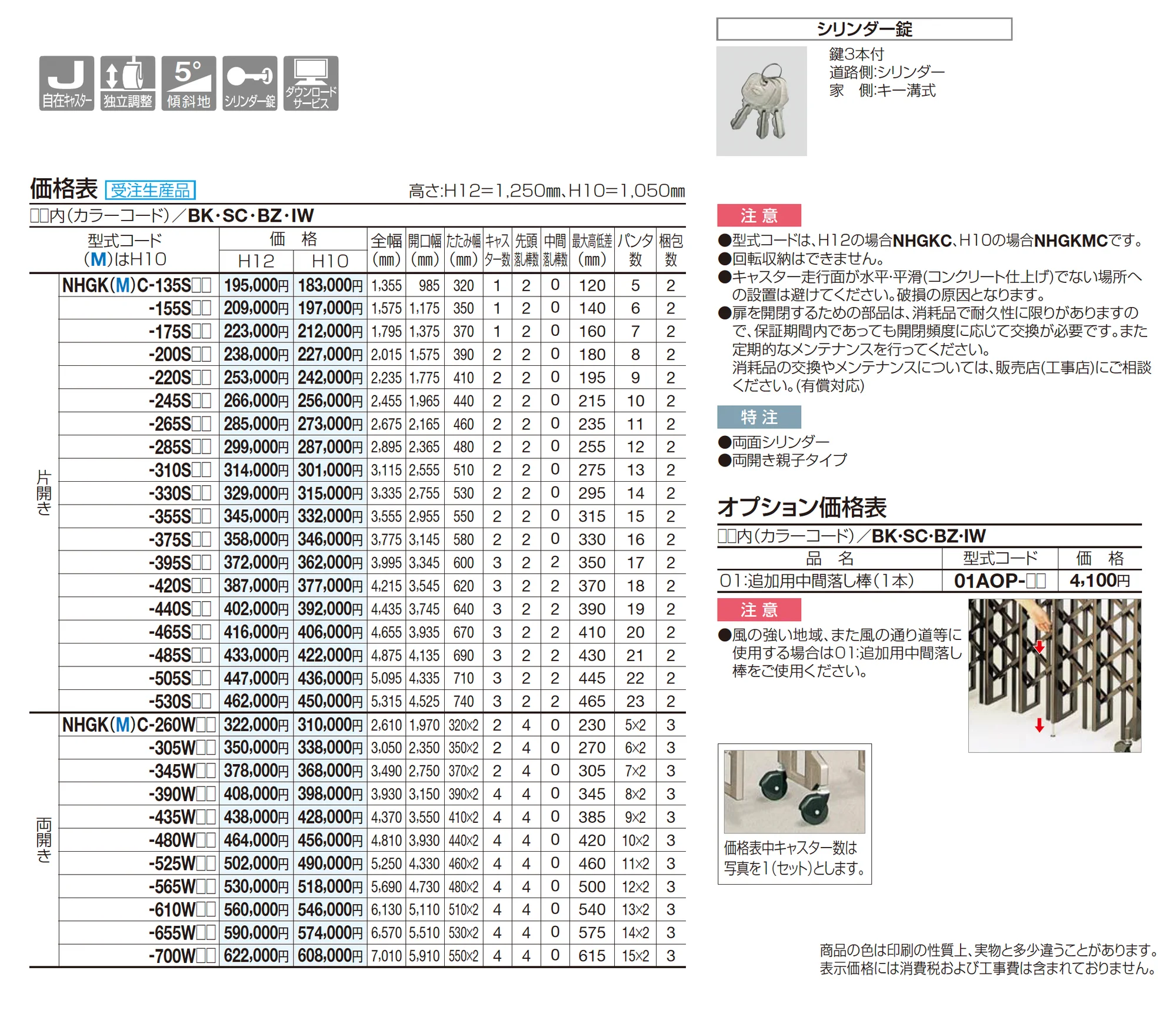 ニューハピネスHG 傾斜地タイプ_価格_1