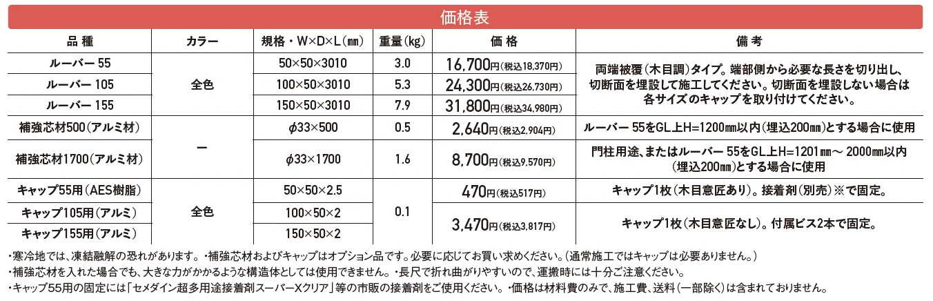 ハイブリッドルーバー【2024年版】_価格_1