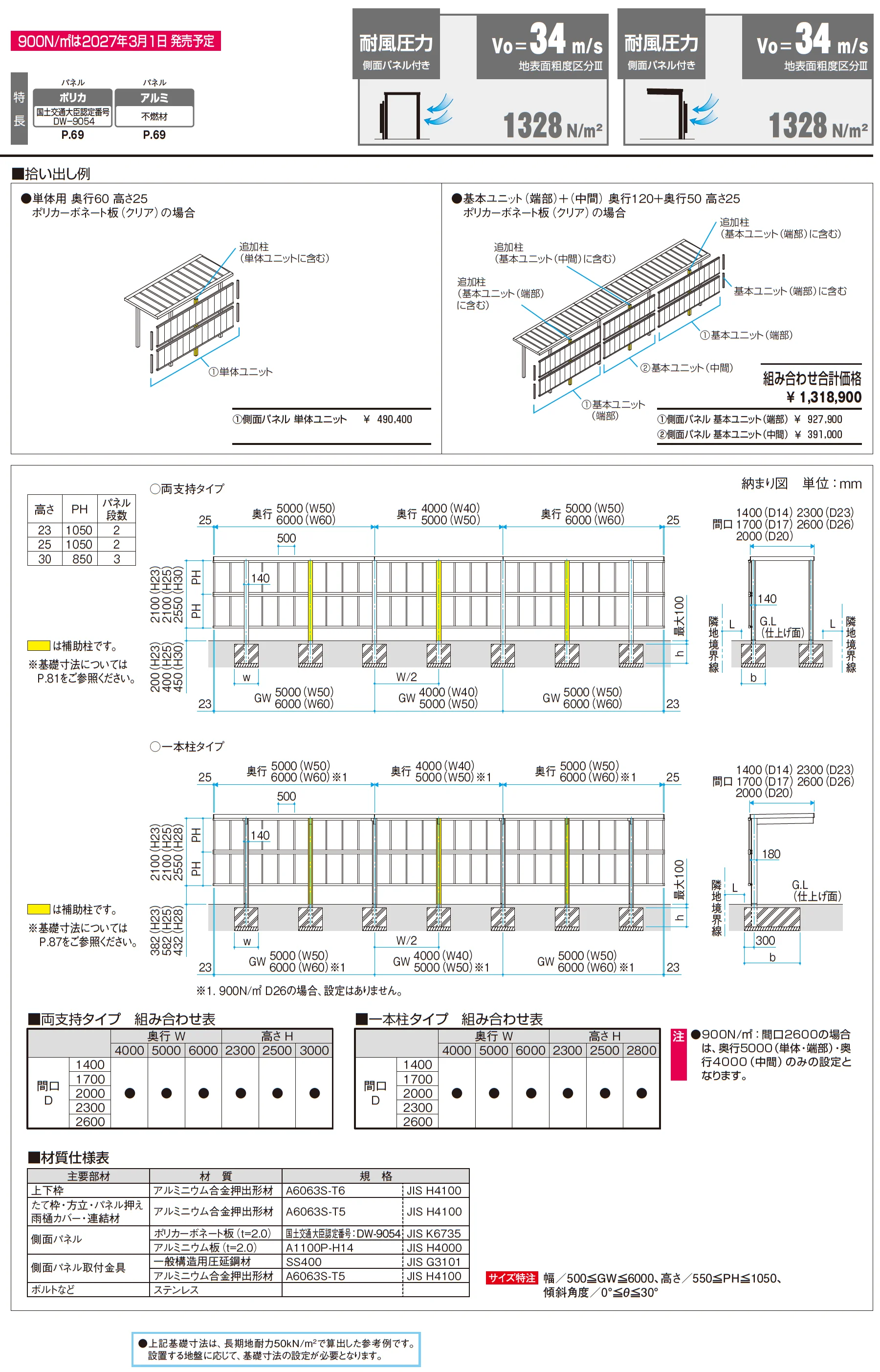 ファイブフォート 両支持タイプ 基本ユニット_価格_5