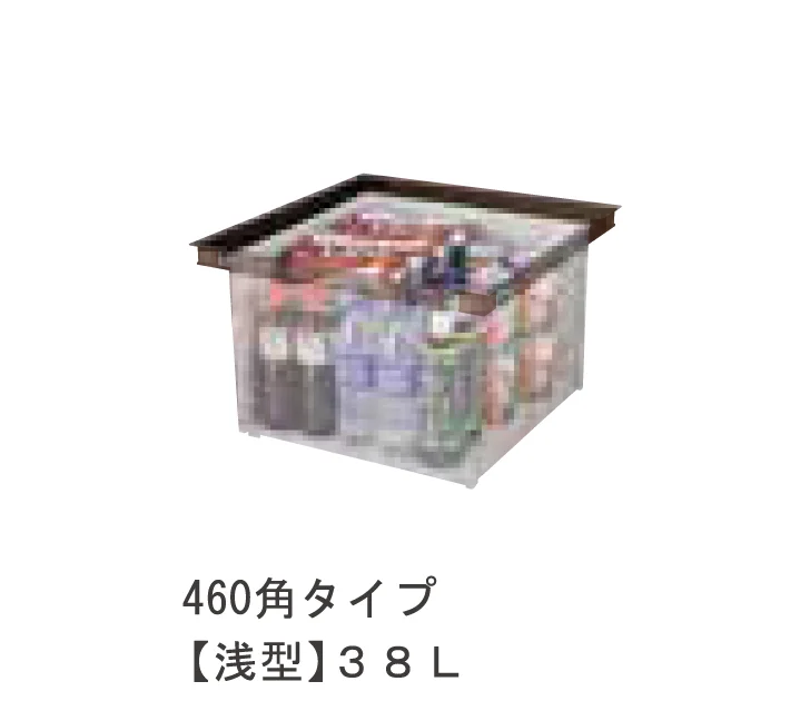 Bullsの「らくらく床下収納庫 <深型・浅型> ノックダウン式」のサブ画像2