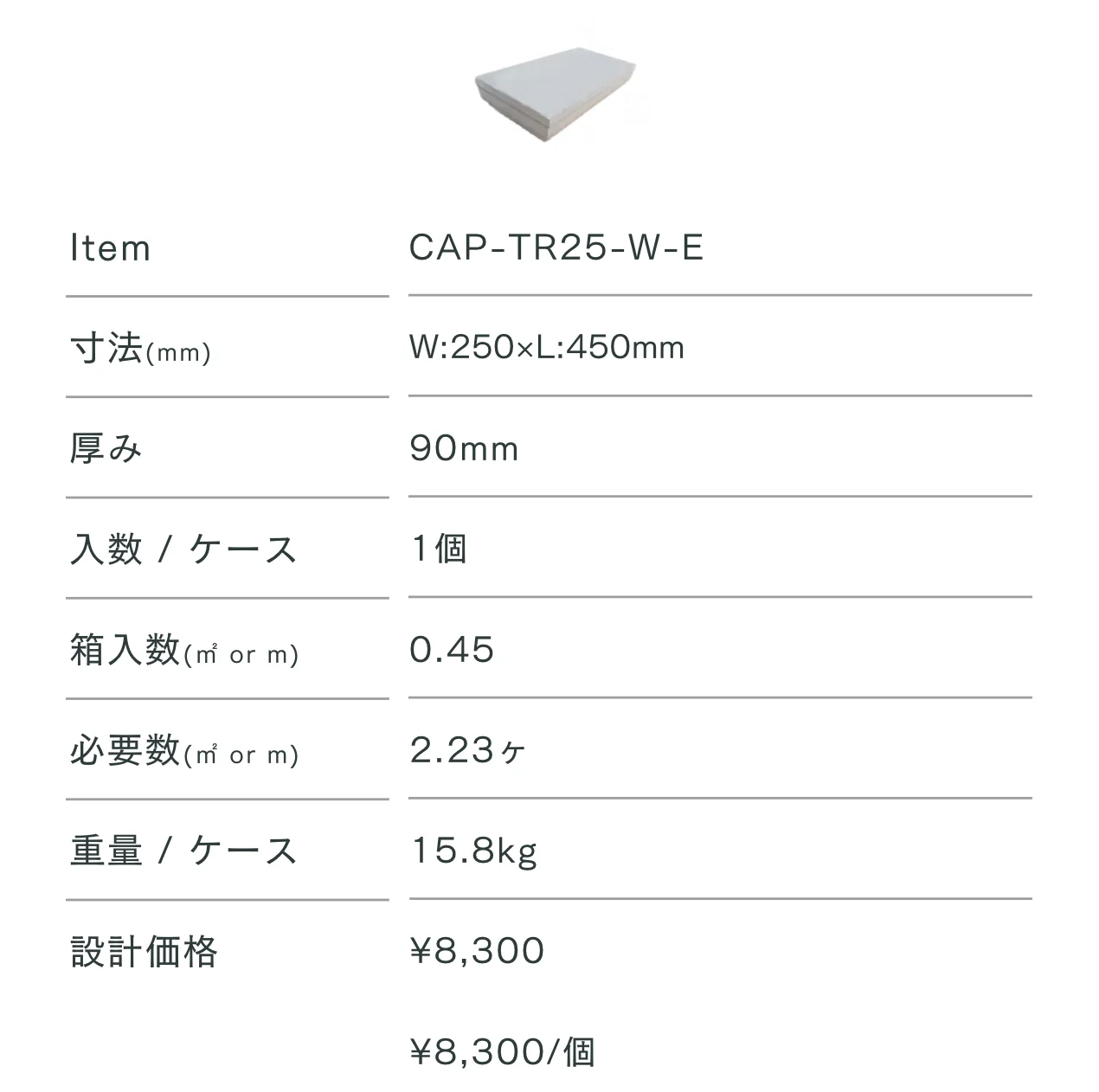 トップキャップ&トップレール_価格_7