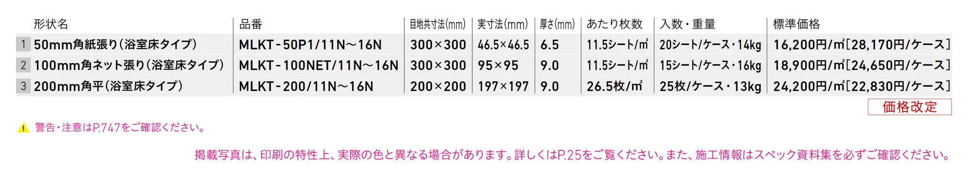 サーモタイル ミルキーDXⅡ_価格_1