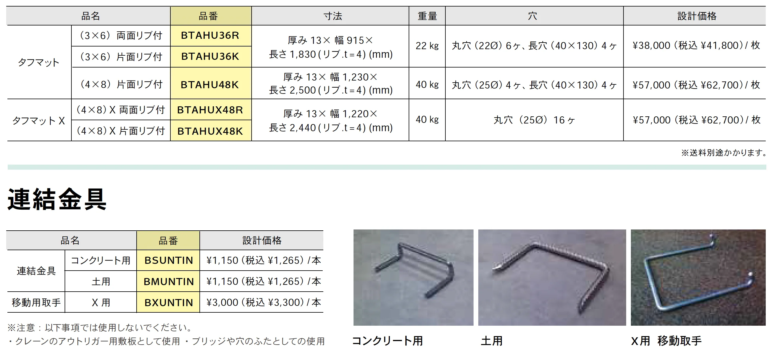 タフマット3×6・4×8/タフマットX【2025年版】_価格_1
