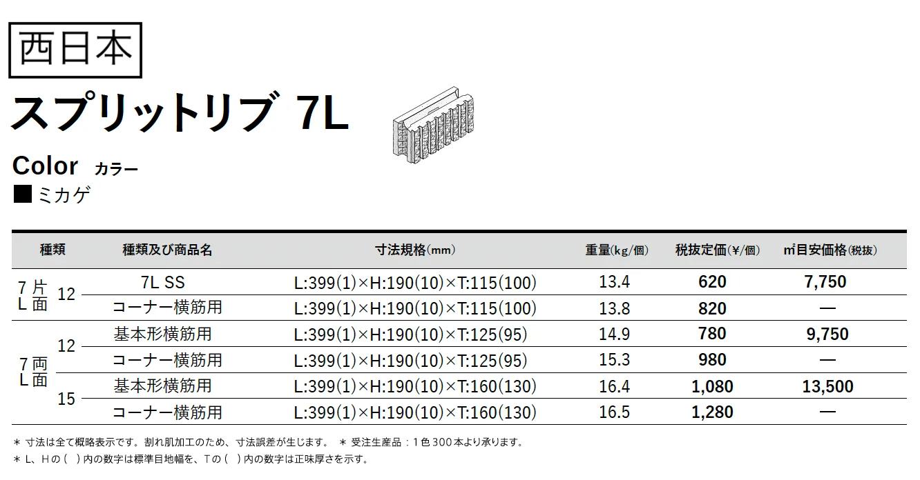 スプリットリブ 7L【2025年版】_価格_2