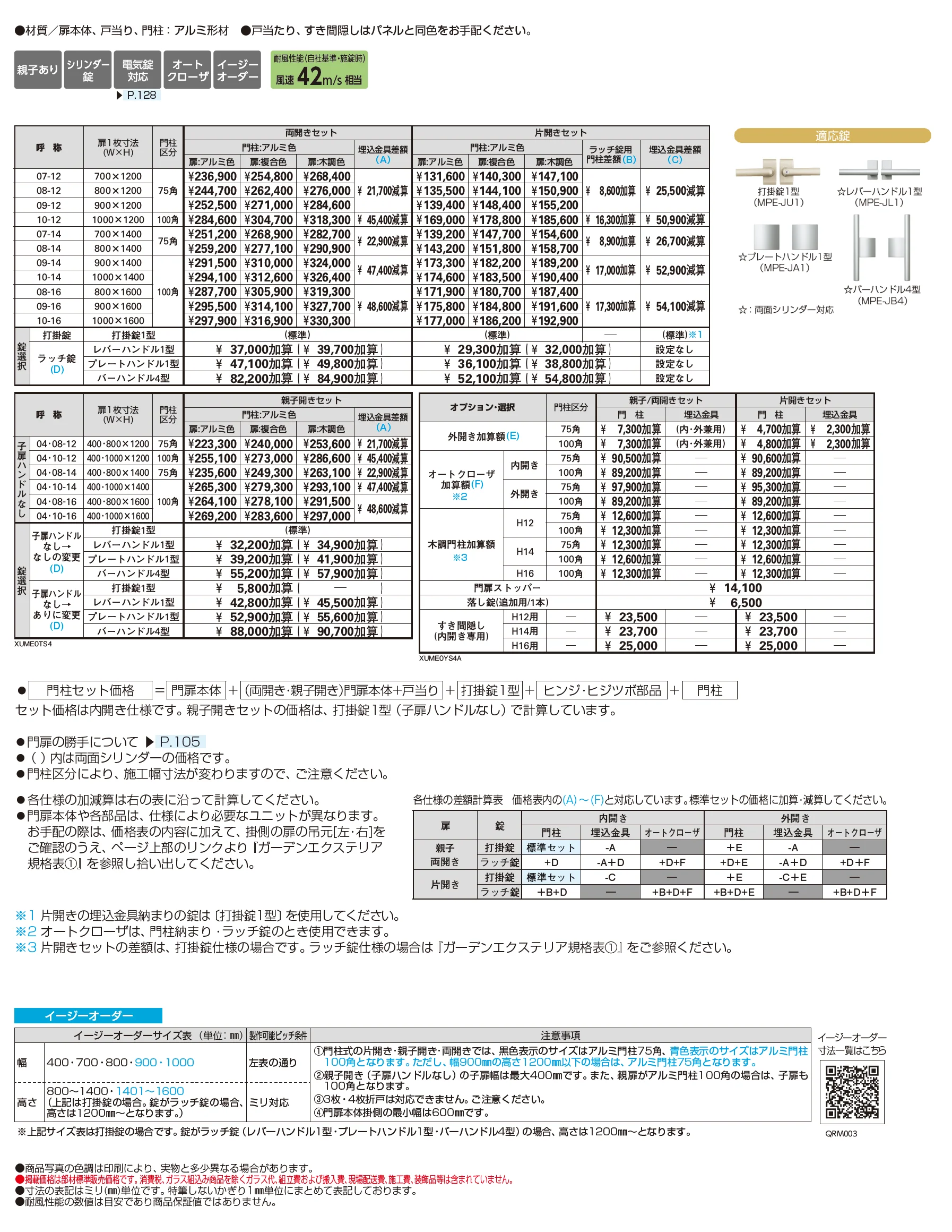 ルシアス 門扉 TS4型_価格_1