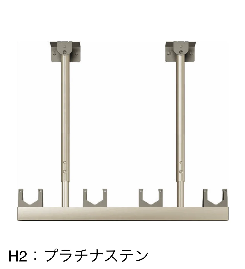 YKK APの「バルコニー用　吊り下げ式 固定物干し（エアキューブのみ）【2023年版】」のサブ画像3
