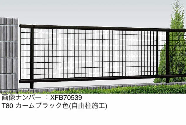 YKK APの「シンプレオ フェンス M2型：たて井桁メッシュ【2025年版】【廃番】」