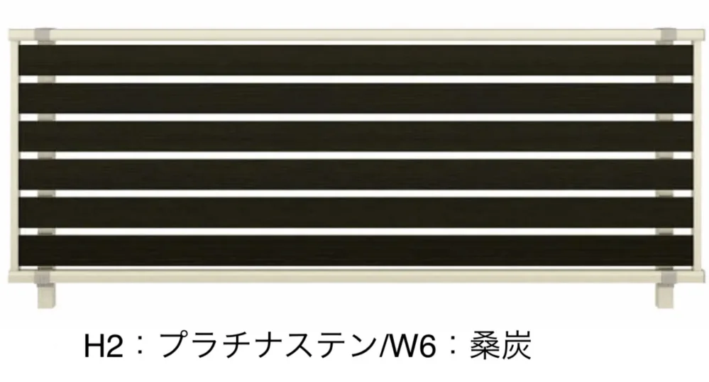 YKK APの「ルシアス フェンスF04型 横スリット【2023年版】」のサブ画像2