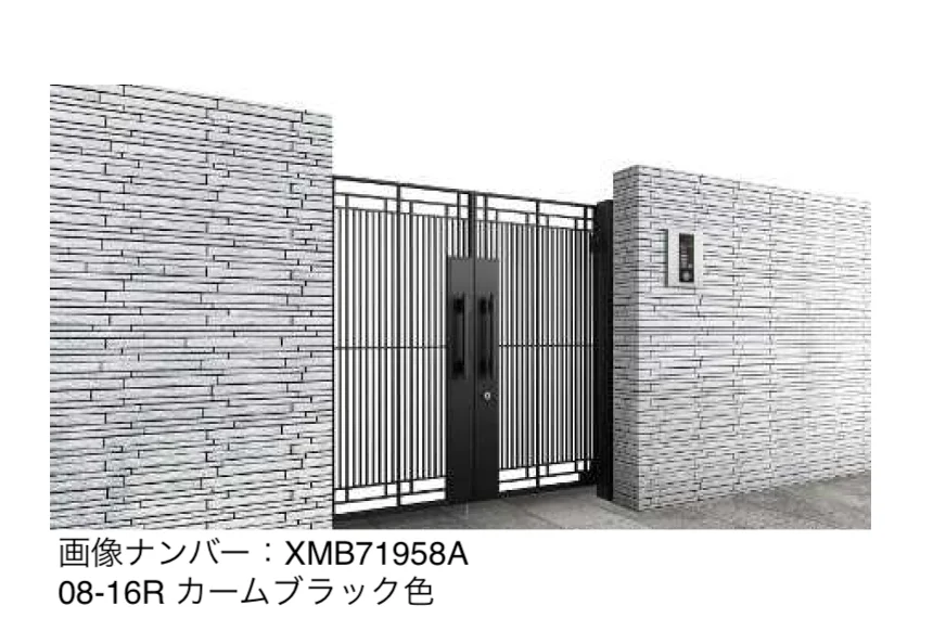 YKK APの「電気錠付共用門扉 シャローネ 門扉 SA02型【2025年版】」のサブ画像5