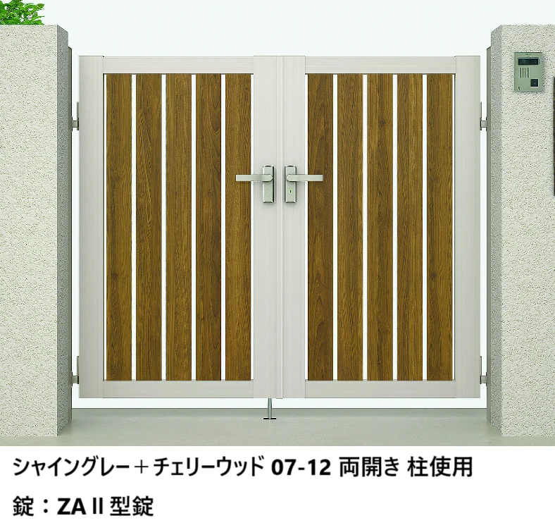 LIXILの「開き門扉AB ウッディTS2型【2025年版】」のサブ画像2