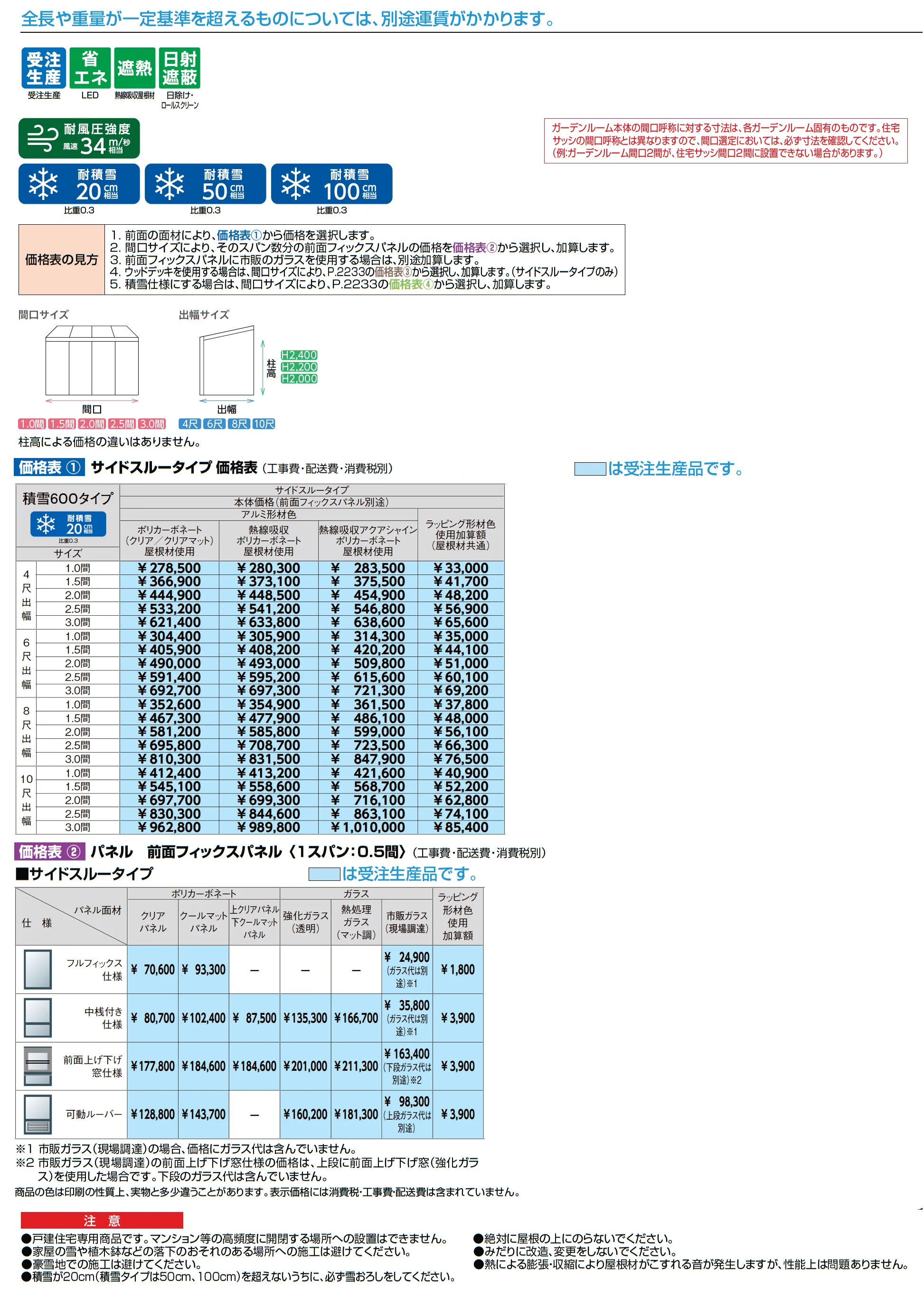 ココマ サイドスルータイプ_価格_1