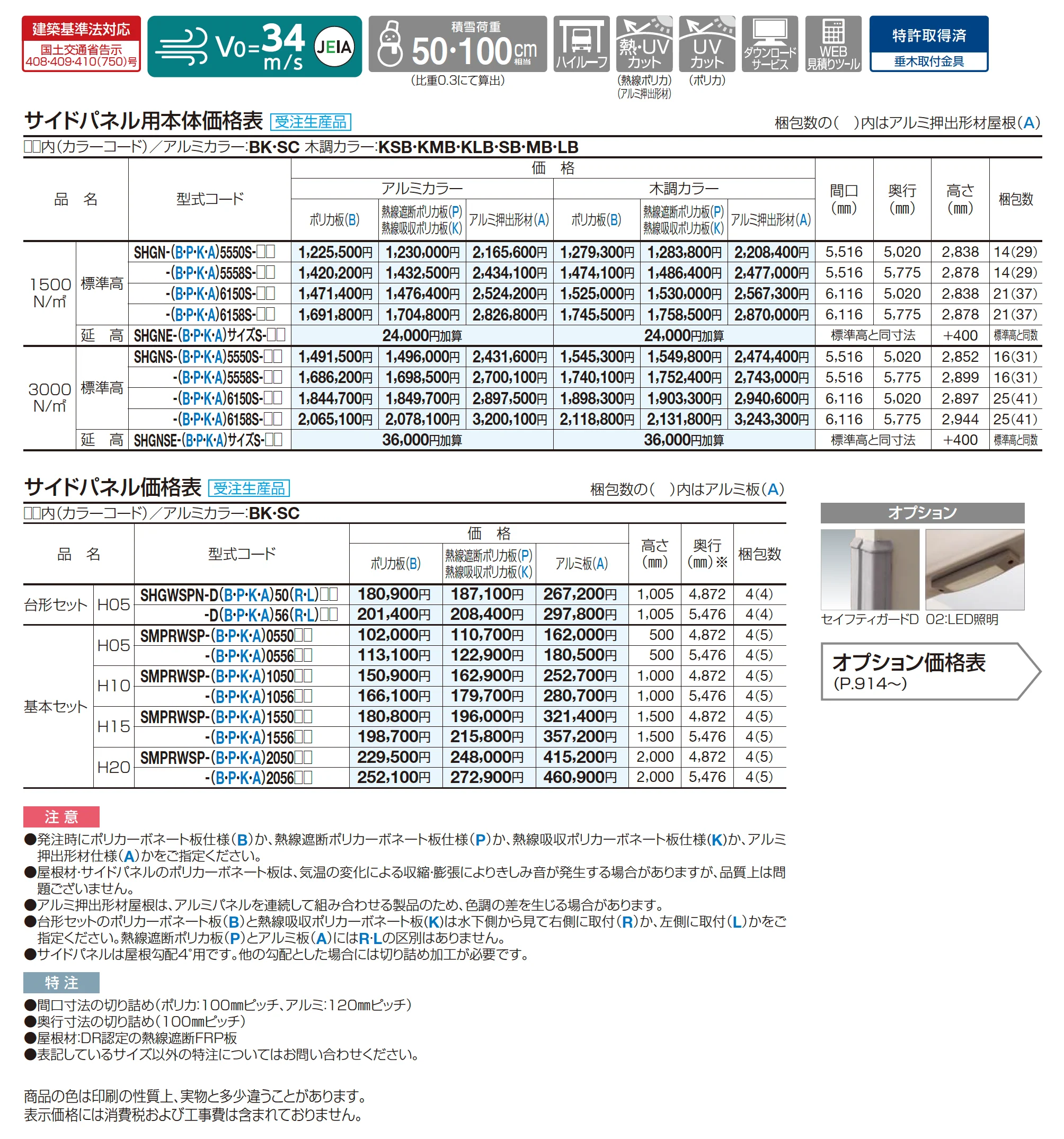 スマートポートHG ワイドタイプ〈サイドパネル用〉_価格_1