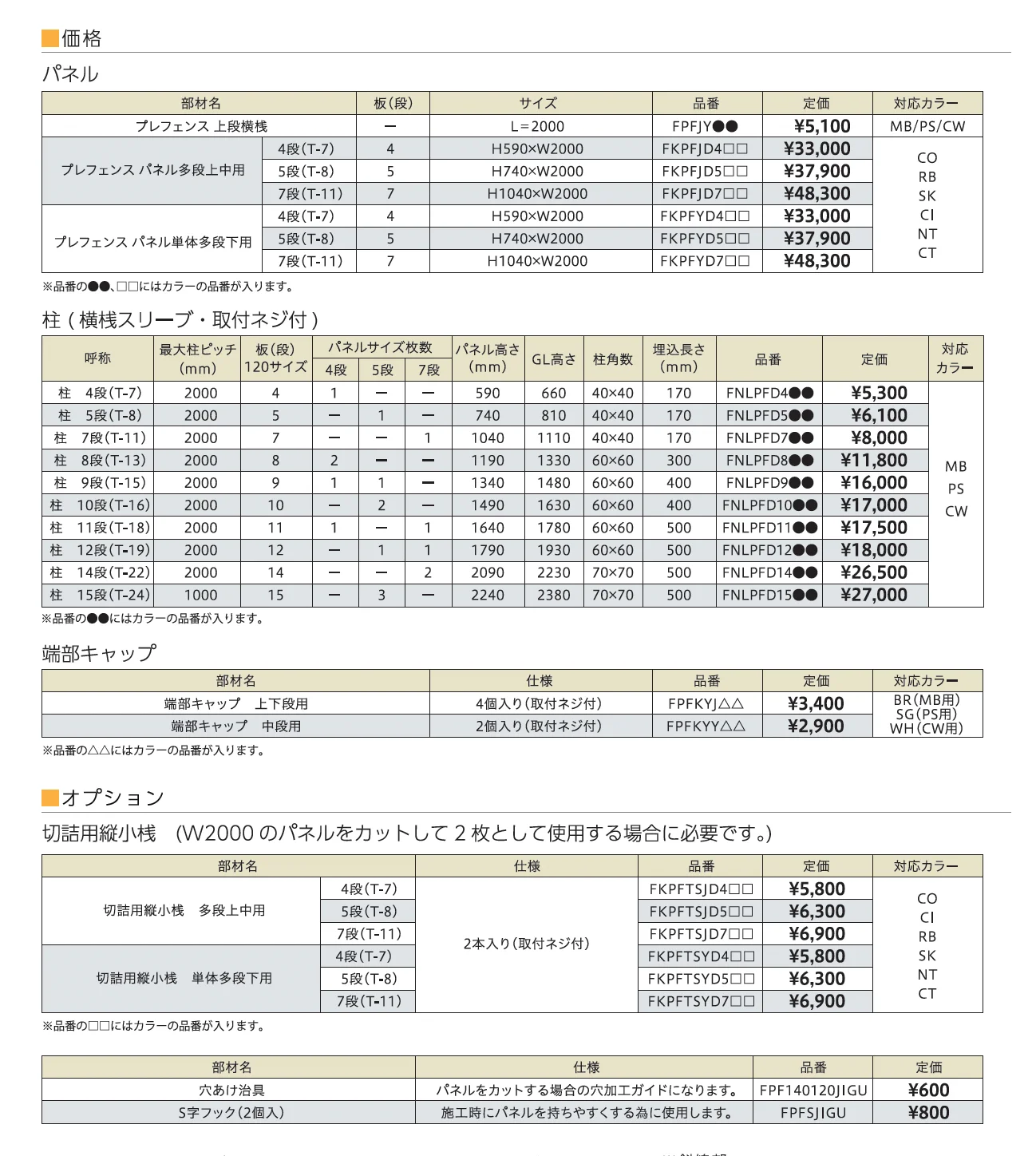 プレフェンス K1型【2025年版】_価格_2