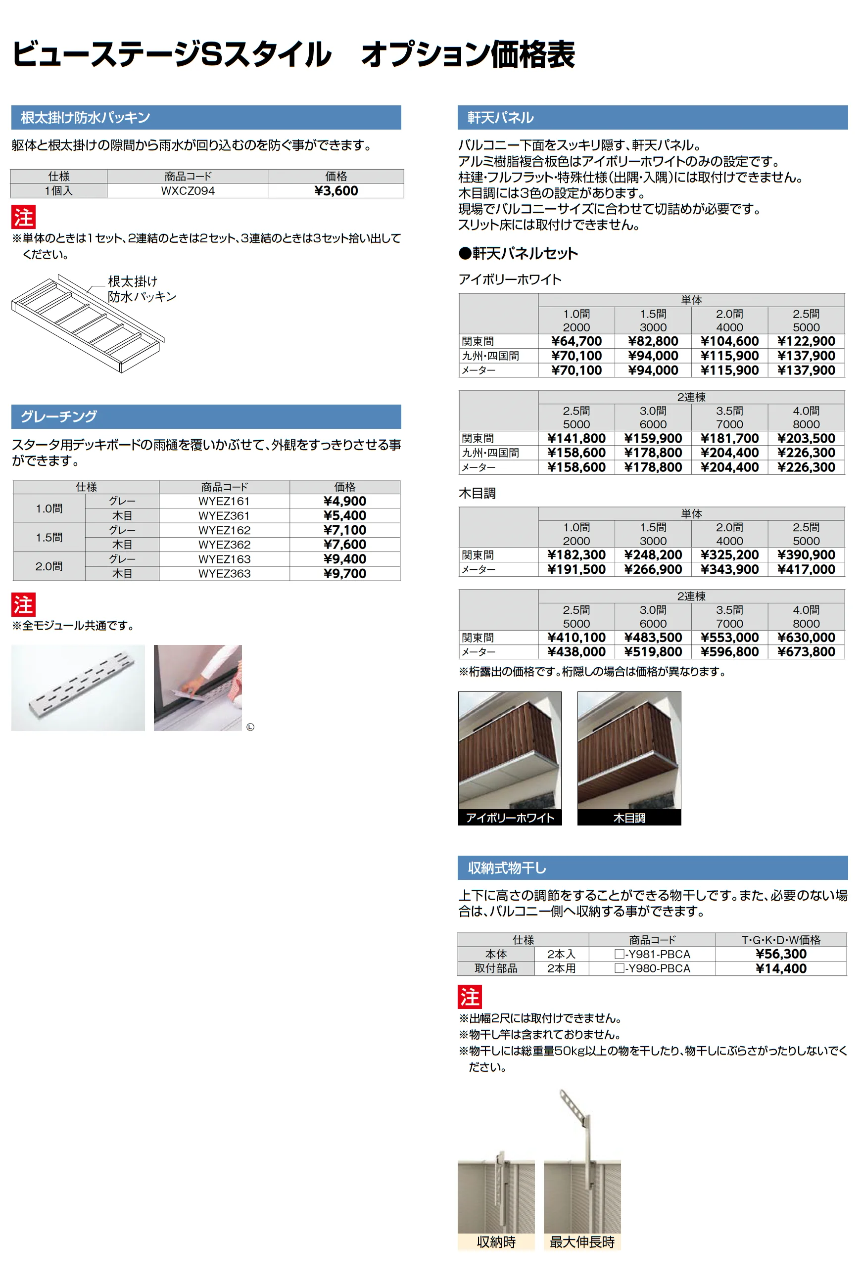 ビューステージ Sスタイル メーターモジュール 屋根置き式/1階設置式_価格_5