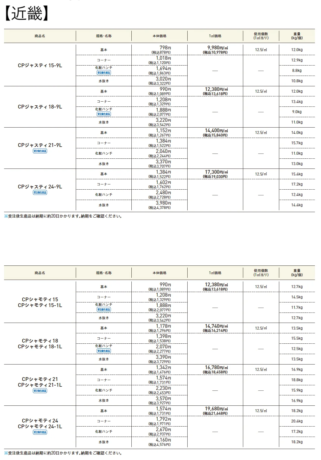 CP型枠【2025年版】_価格_5