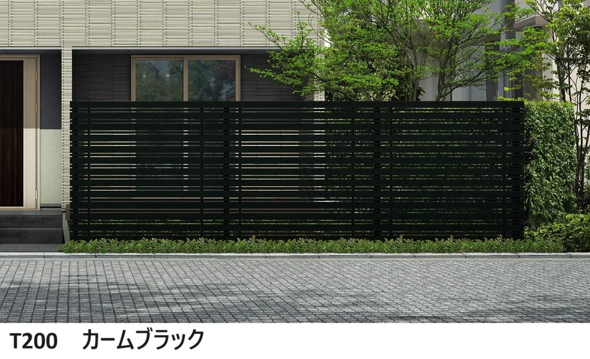 YKK APの「ルシアス スクリーンフェンス S05型 横板格子+細横格子【2025年版】」のサブ画像3