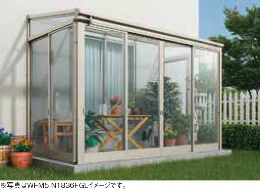 大仙の「ソレイドテラス囲い ハイサッシ(ランマなし)【土間仕様】【2025年版】」のサブ画像1
