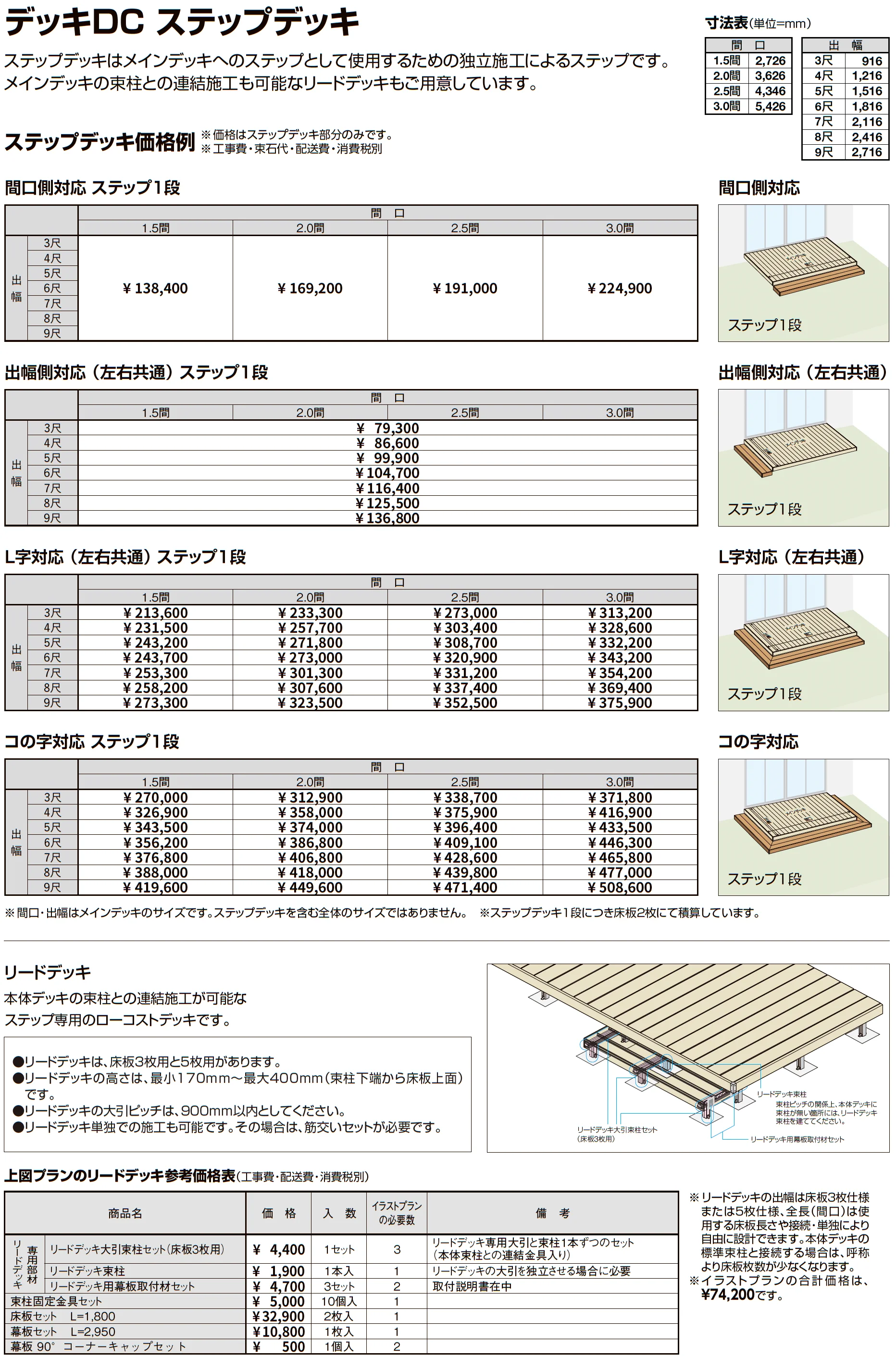 デッキDC_価格_2