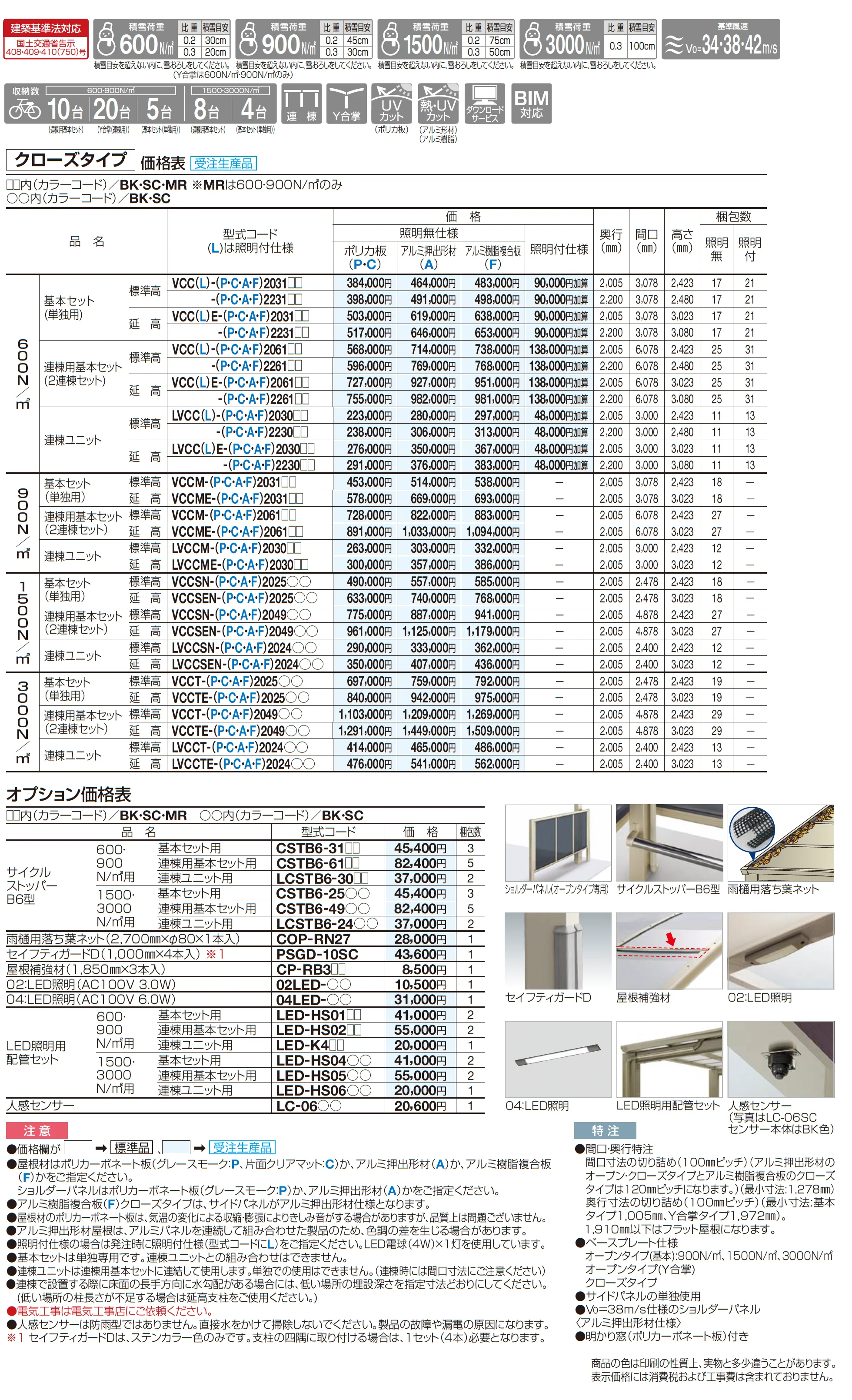 サイクルポート V-R(クローズタイプ)_価格_1