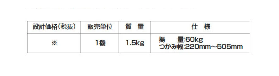 クランプハンドクリッパー_価格_2