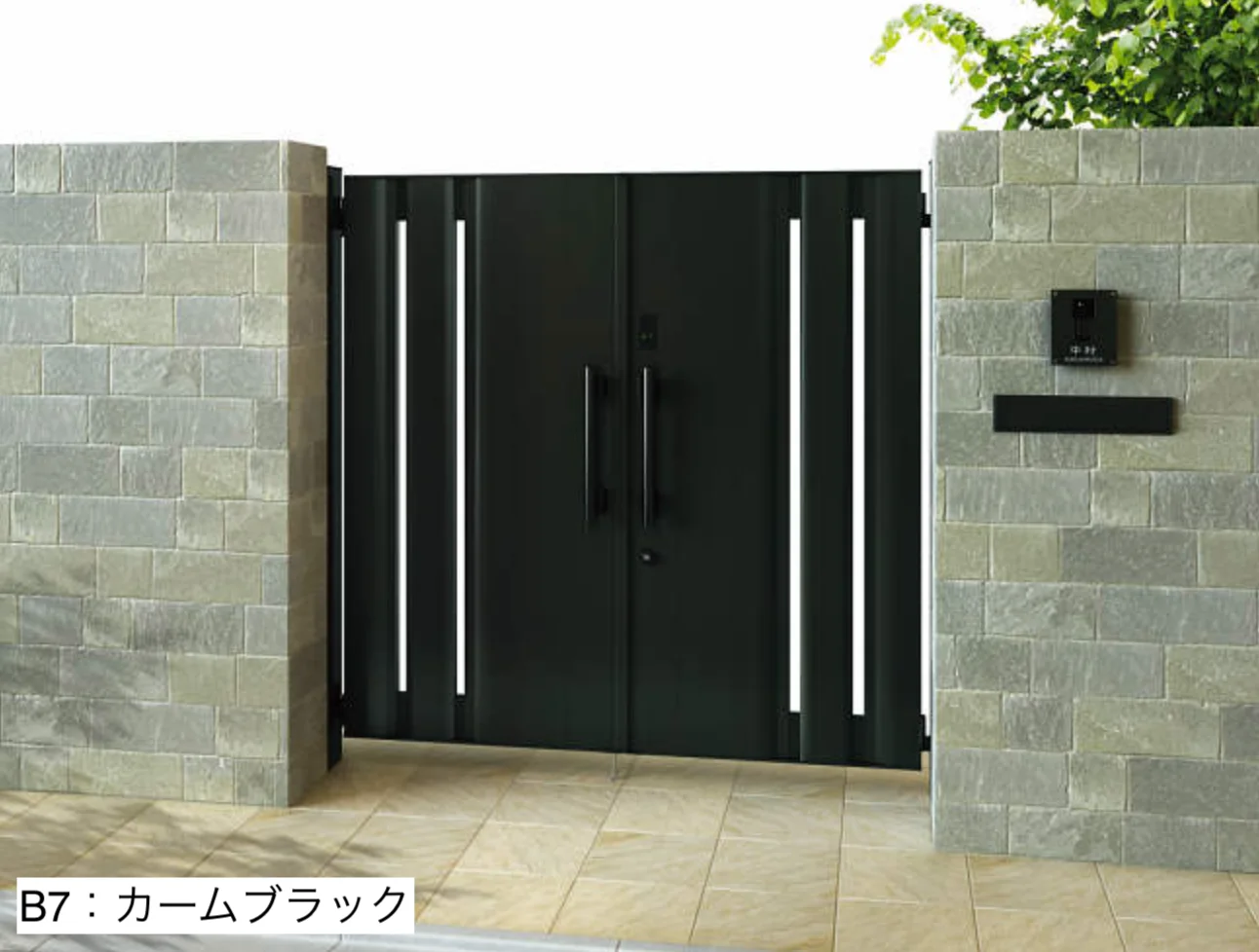 YKK APの「〔ピタットKey システム〕電気錠付 エクスティアラ 門扉シリーズ 2型【2023年版】」