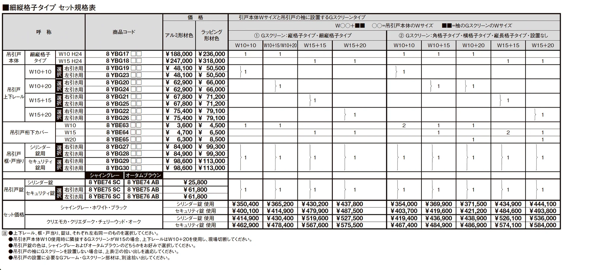 プラスG Gスクリーン 吊引戸_価格_2