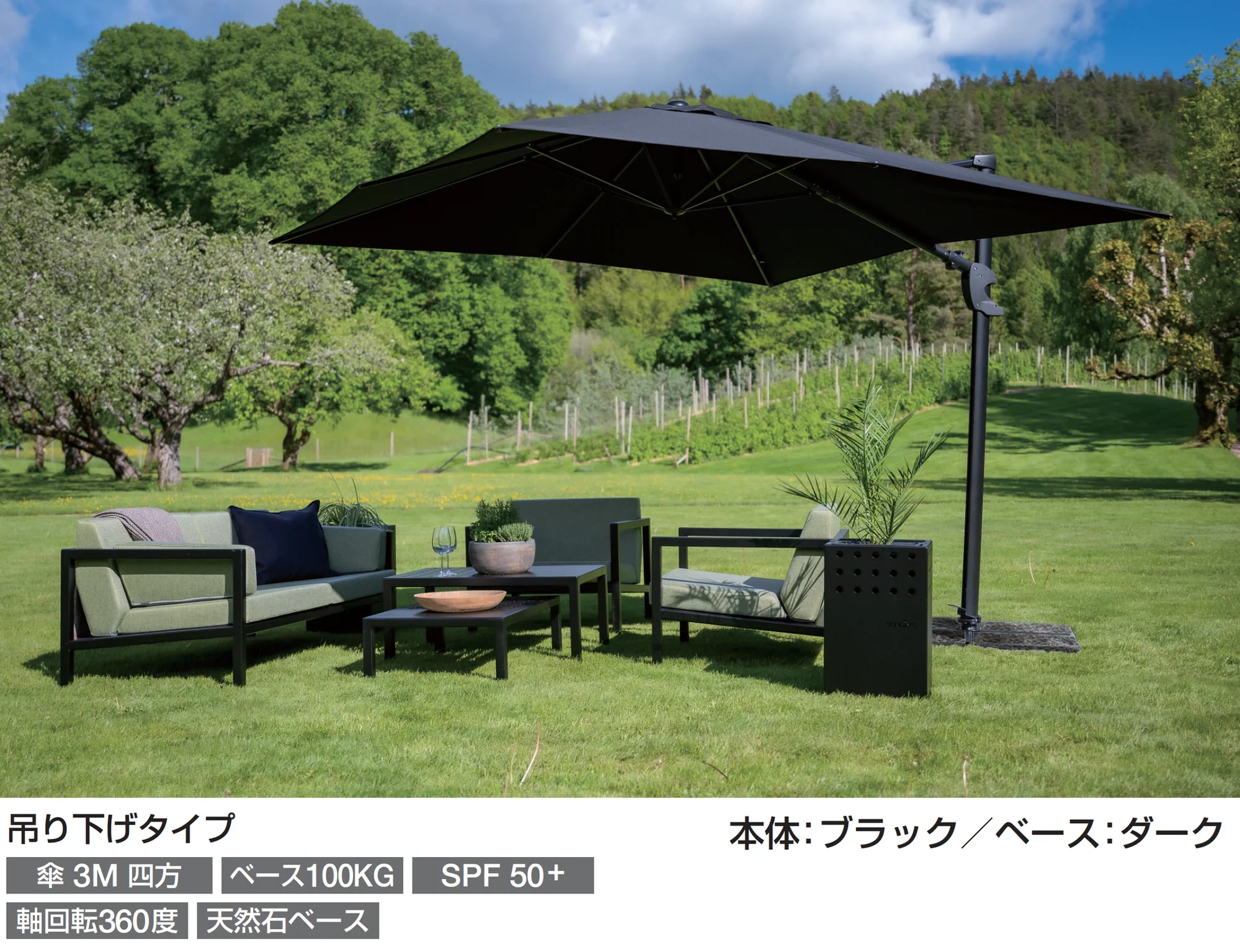 ギャザーの「サンデイズパラソル」