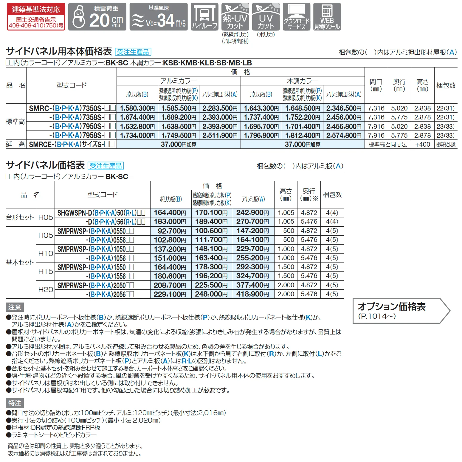 スマートポートR ワイドタイプ はね出し(サイドパネル用)【2025年版】_価格_1