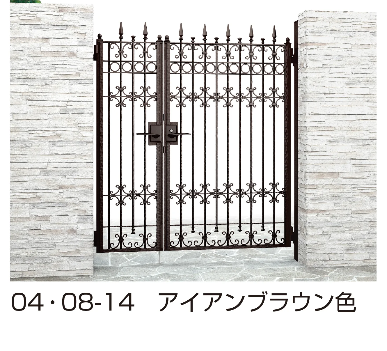 YKK APの「シャローネ 門扉 EB03型」のサブ画像4