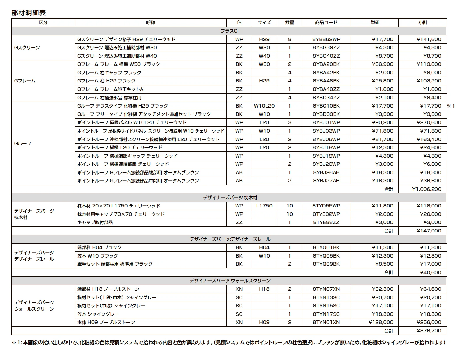 プラスG ファサード-17【2023年版】_価格_2