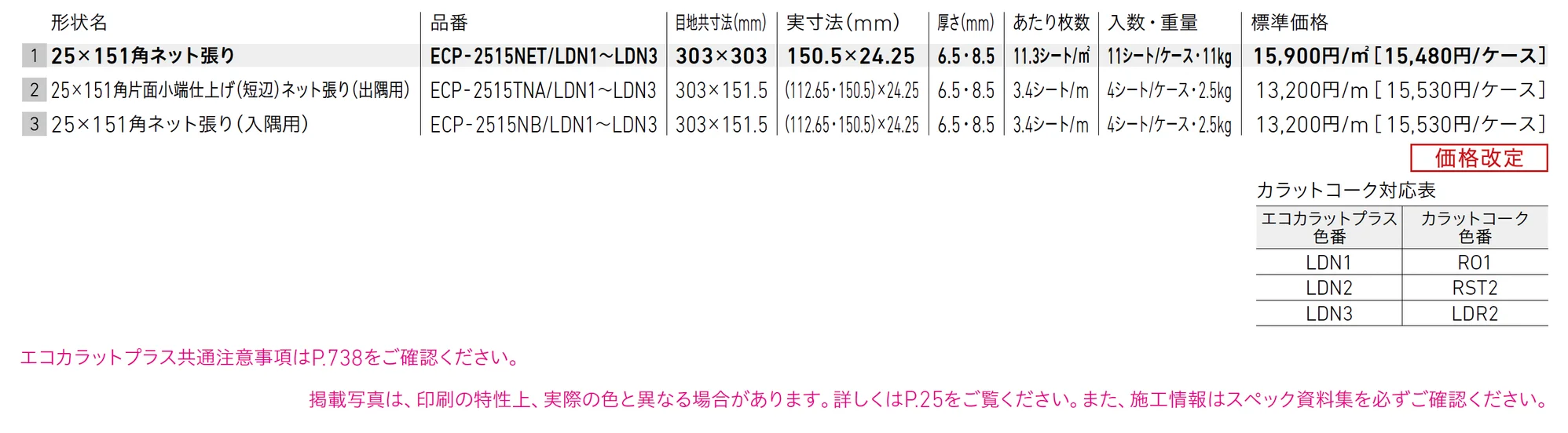 エコカラットプラス ルドラ NX_価格_1
