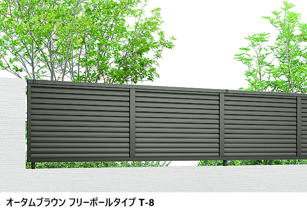 LIXILの「フェンスAB YL3型(横ルーバー③)【2025年版】」のサブ画像2