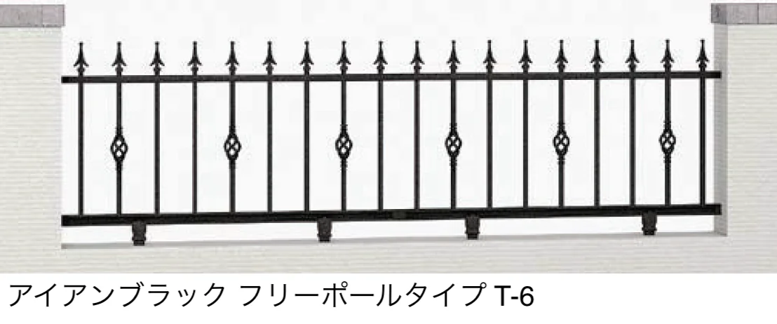 LIXILの「ラフィーネ フェンス2型」