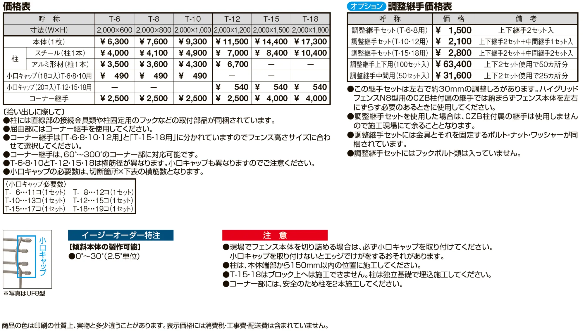 ハイグリッドフェンス N8型【2024年版】_価格_1