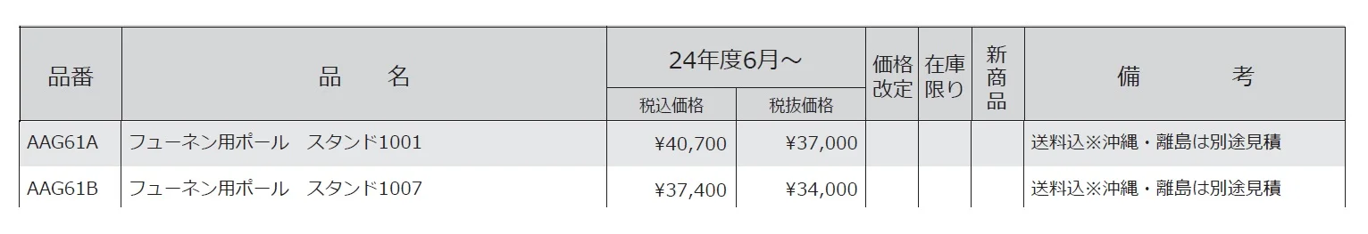 フューネン F8900 スタンド1007【2024年版】_価格_1