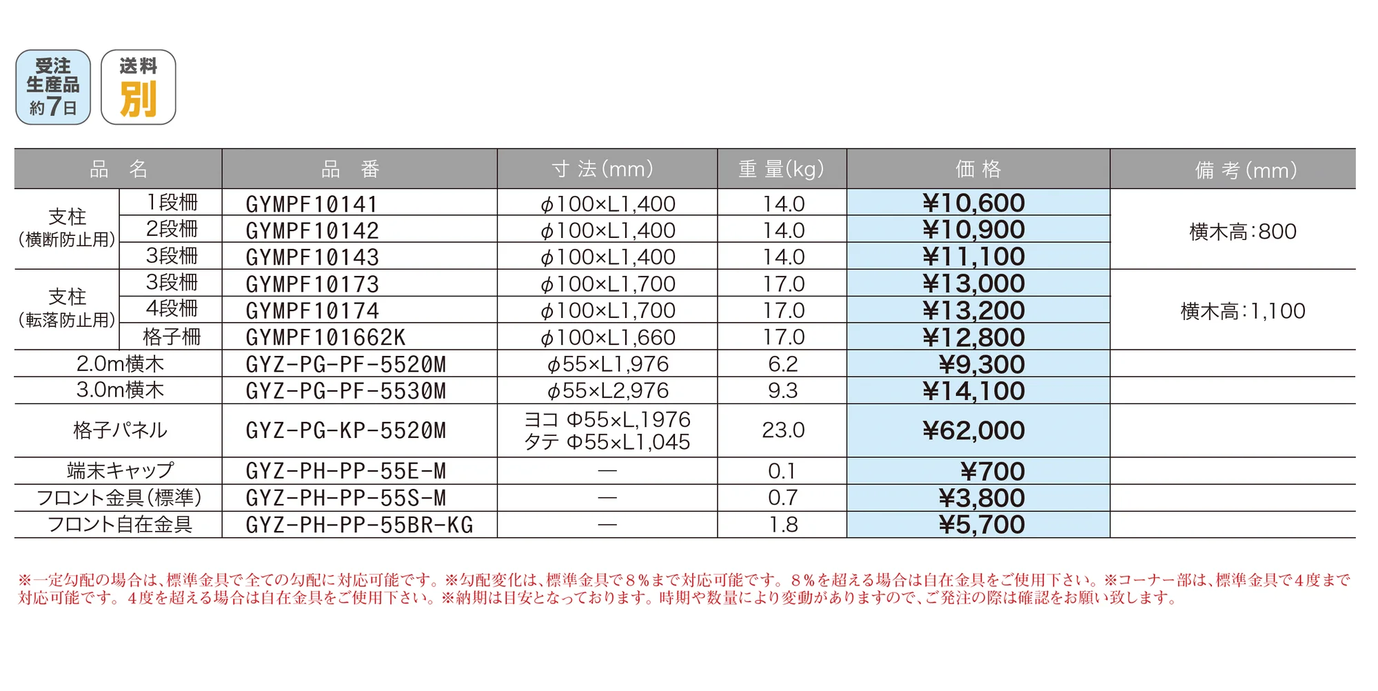 フロント柵_価格_1