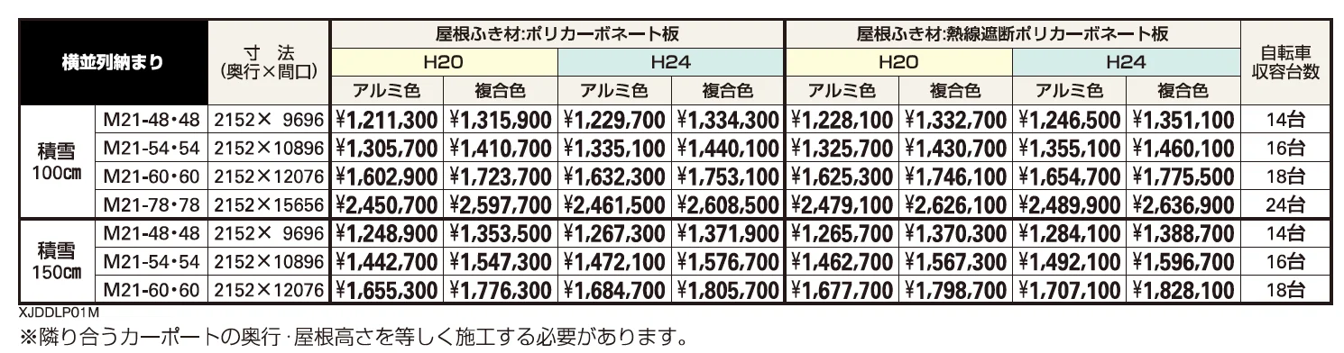 エフルージュ ミニ FIRST100 ／ 150 横並列納まり【2023年版】_価格_1