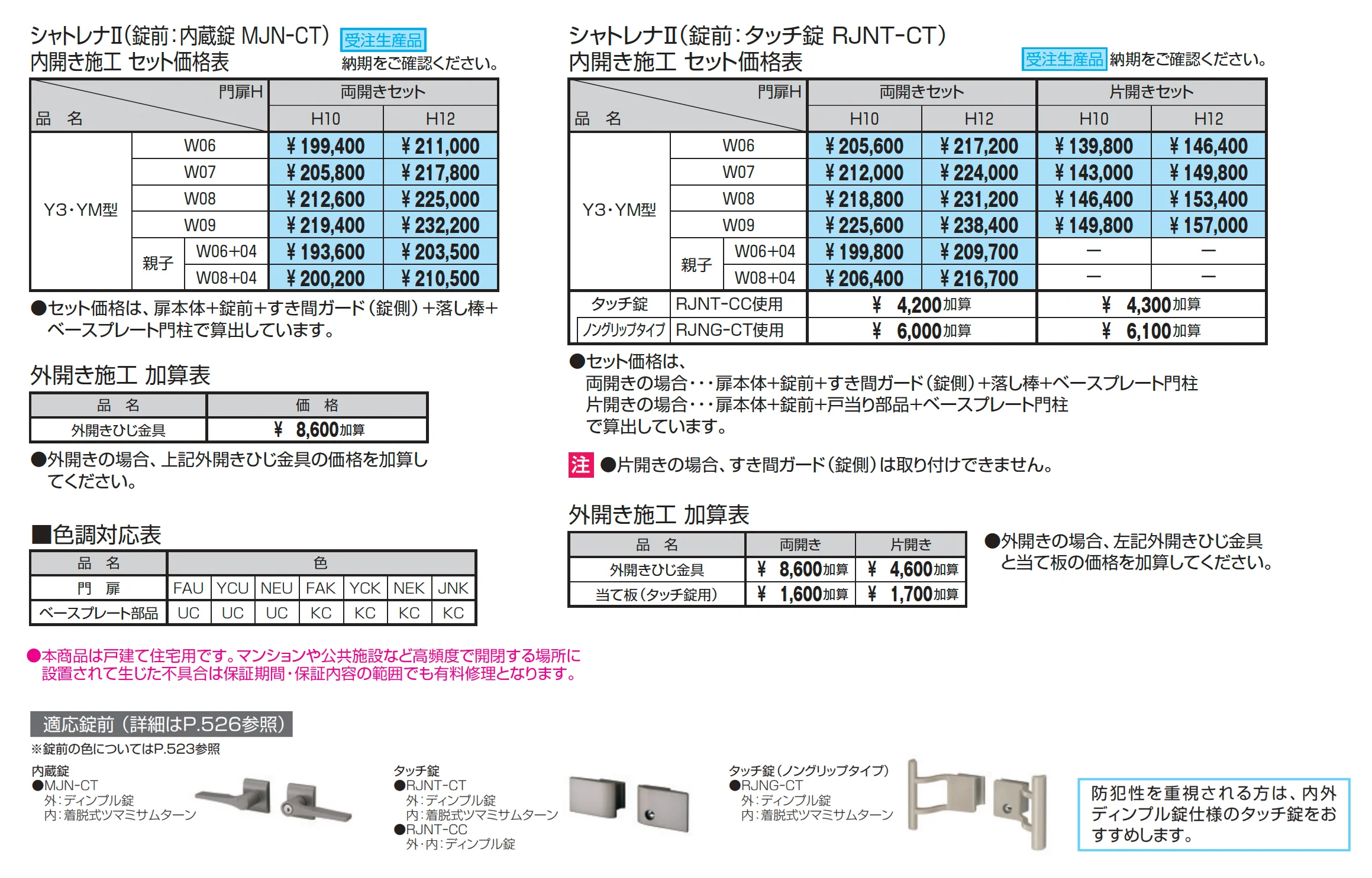 シャトレナⅡ ベースプレートタイプ【2025年版】_価格_1