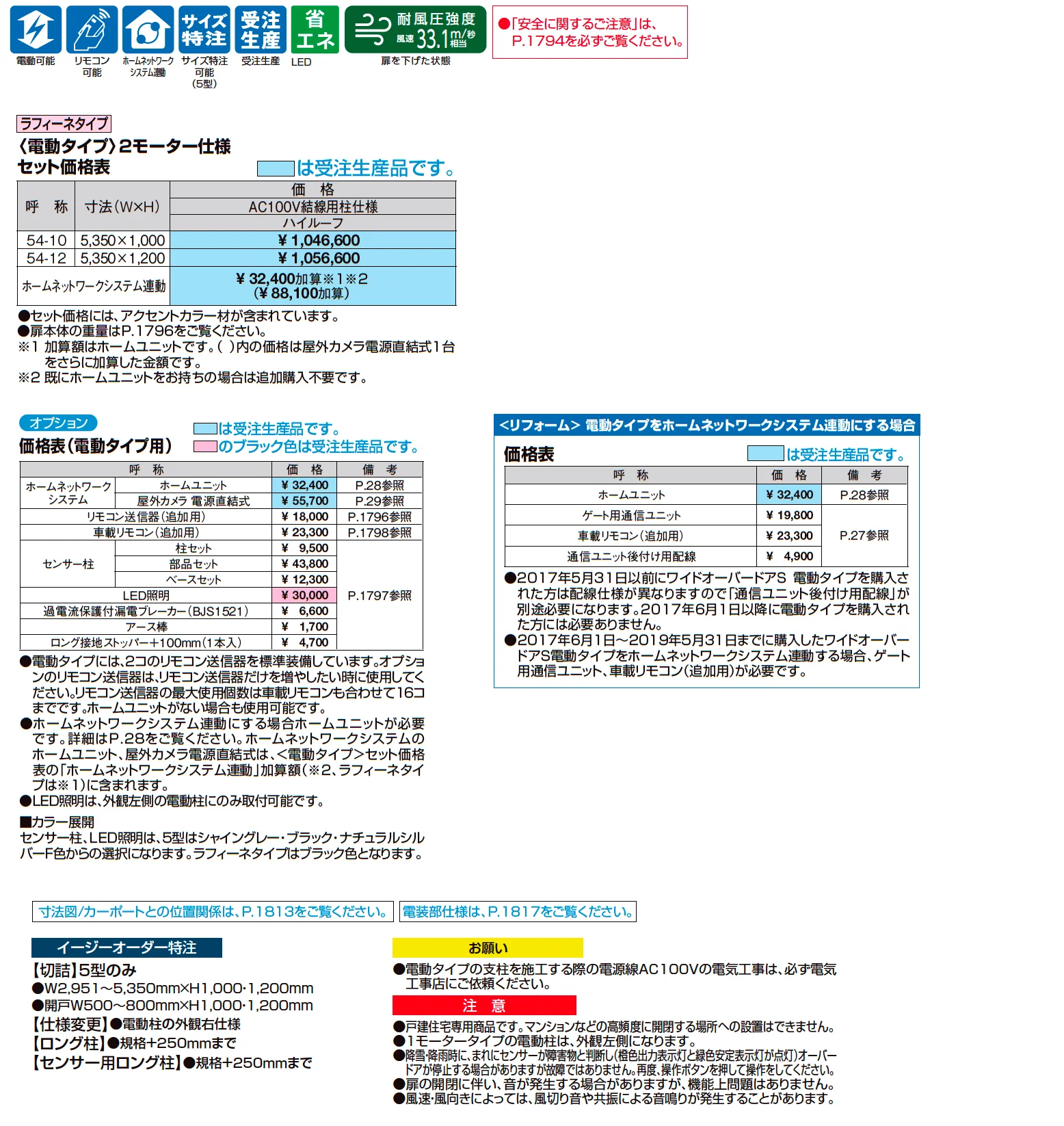 ワイドオーバードアSラフィーネタイプ【2025年版】_価格_1