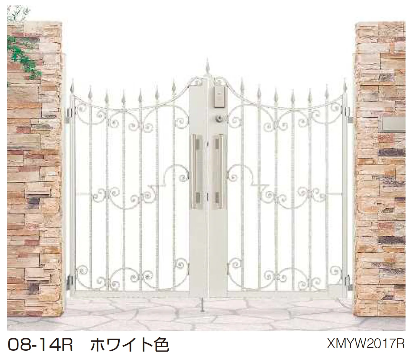 YKK APの「〔ポケットキーシステム〕電気錠付 シャローネ 門扉 EA07型」