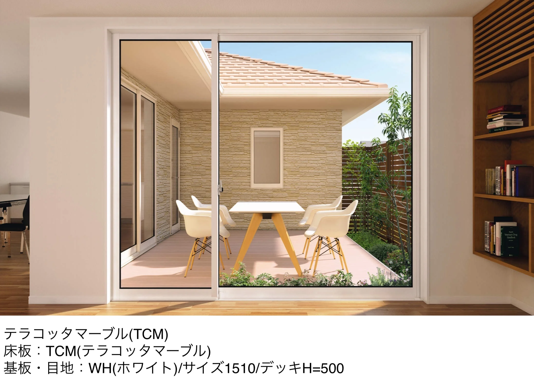 三協アルミの「ラステラ(標準納まり/フロア本体 ダブルフレームタイプ)【2025年版】」のサブ画像2