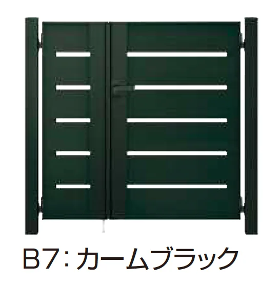 YKK APの「ルシアス 門扉 YS4型 横スリット【2025年6月発売】【2025年版】」のサブ画像2