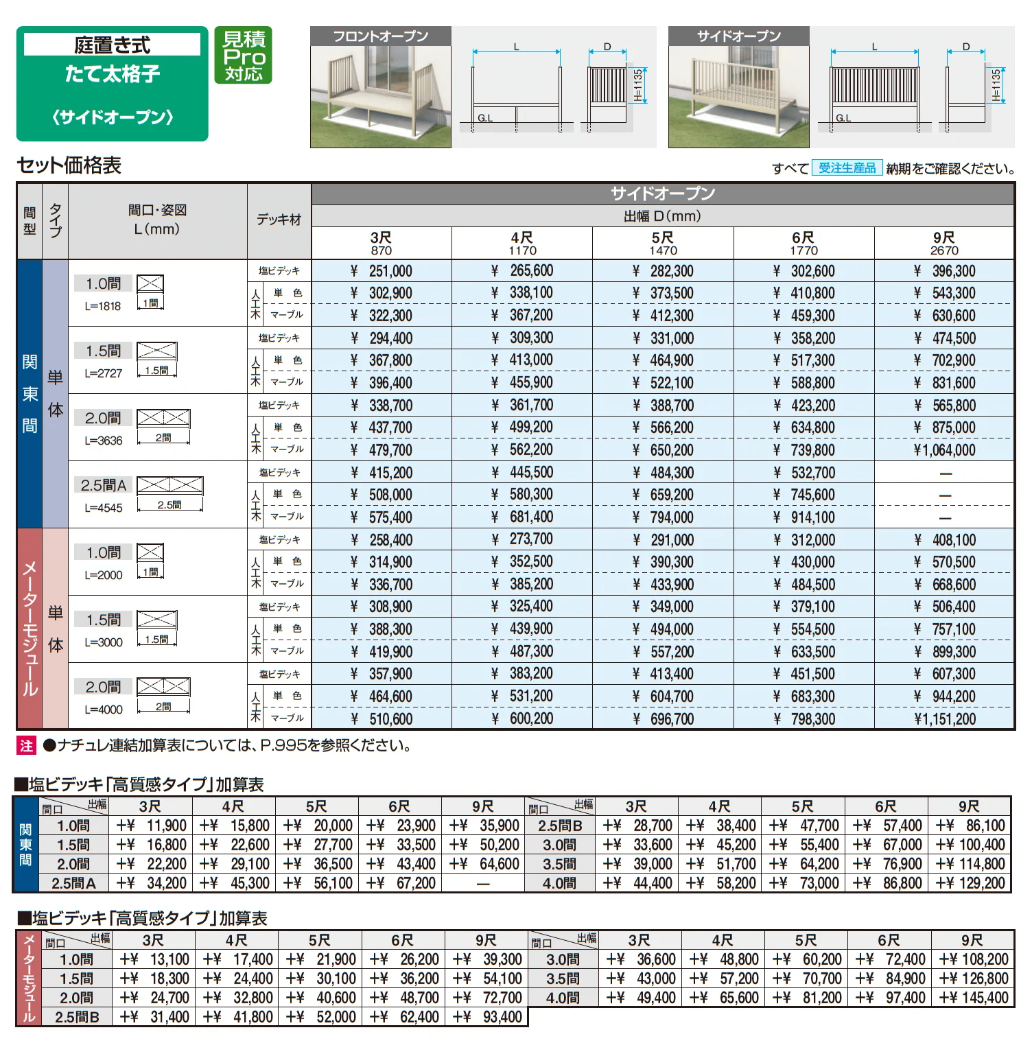 オルネ(庭置き式 たて太格子〈サイドオープン〉)【2025年10月価格改訂版】_価格_1