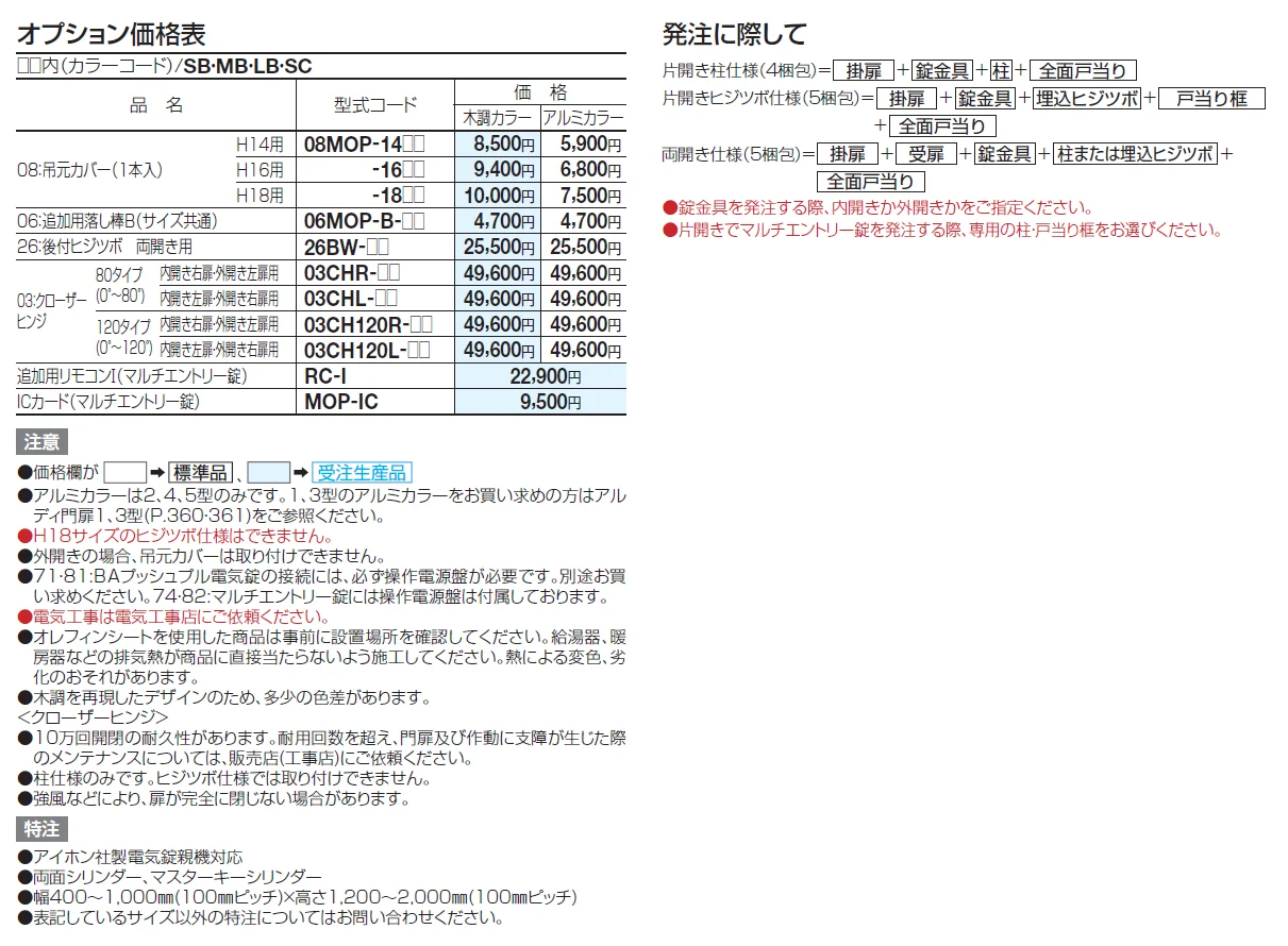 アレグリア門扉 TL5型【2024年版】_価格_3
