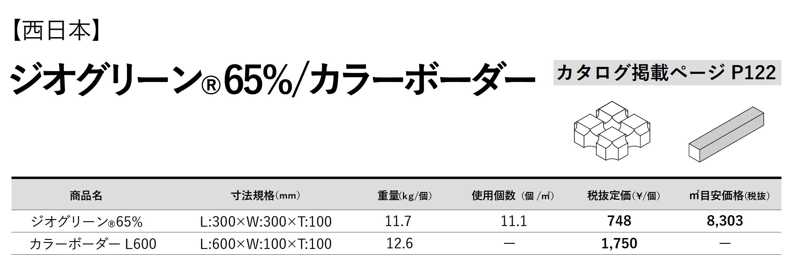 ジオグリーン®65%_価格_2